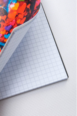 Блокнот на спіралі, А6, 48 аркушів